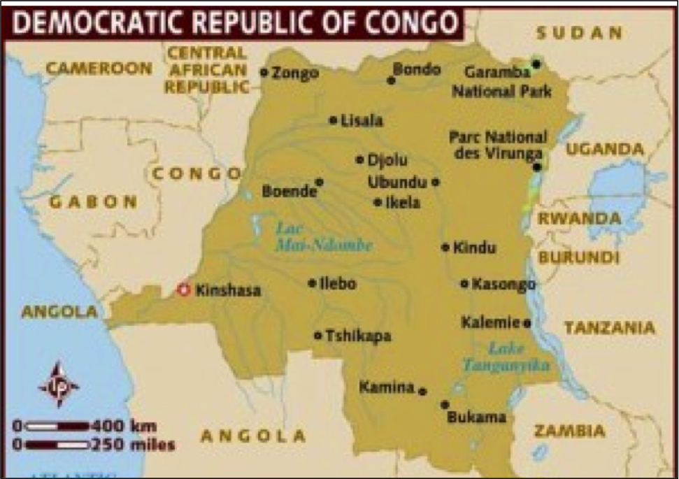 Drc Cities Map